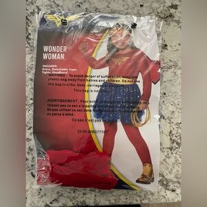 Spirit Wonder Woman Kids Costume - Red and Gold